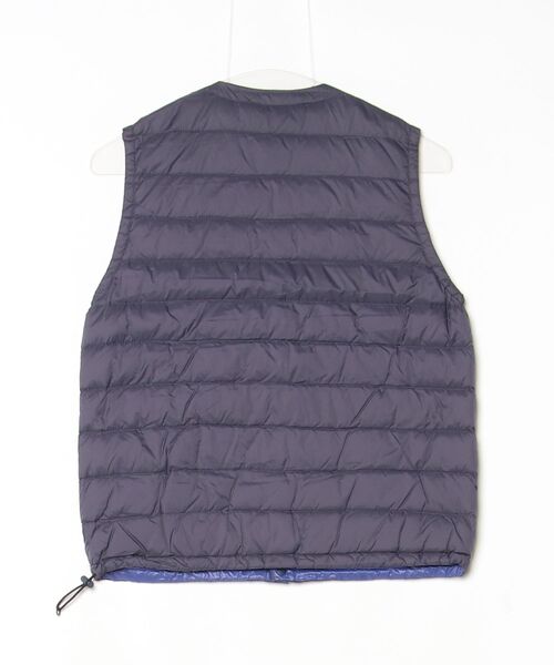 Danton（ダントン） ワンポイントダウンベスト 34 グレー レディース