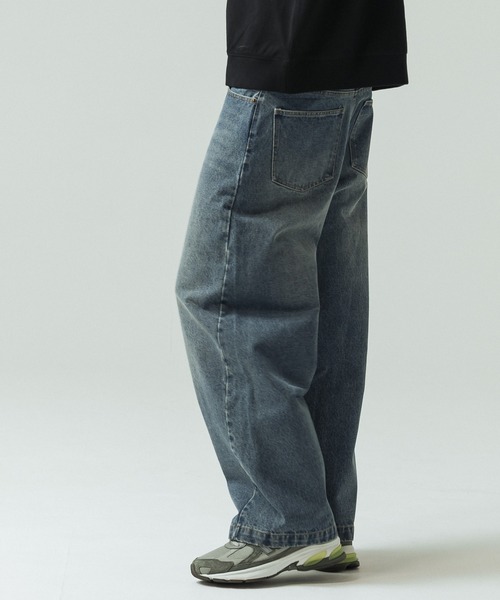 SLICK（スリック） ワイドパンツ ジーンズ 「SLICK/スリック」12.5oz