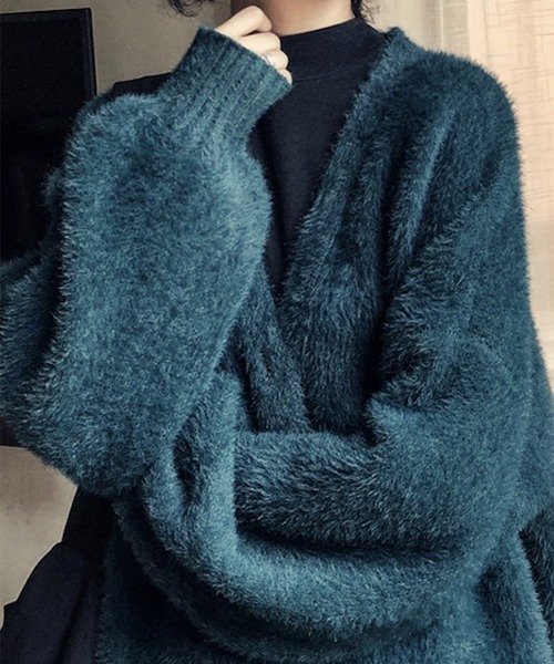 「SpRay」 「SpRay PREMIUM」カーディガン FREE ボルドー レディース_画像2