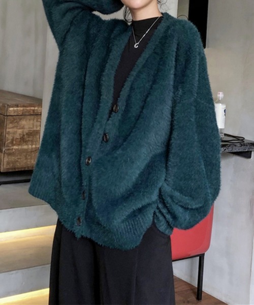 「SpRay」 「SpRay PREMIUM」カーディガン FREE ボルドー レディース_画像4