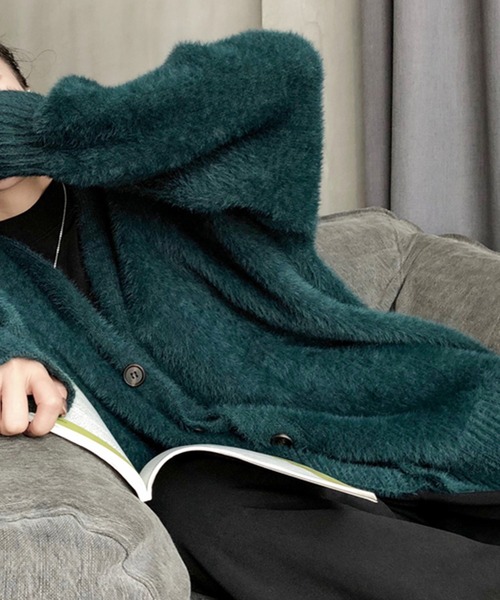 「SpRay」 「SpRay PREMIUM」カーディガン FREE ボルドー レディース_画像5