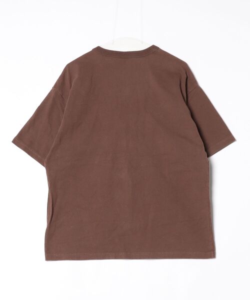 「KEBOZ」 半袖Tシャツ - ブラウン メンズ_画像2