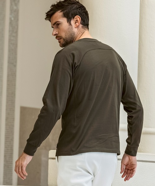 「1PIU1UGUALE3 RELAX 」 長袖Tシャツ M ブラック メンズ_画像4