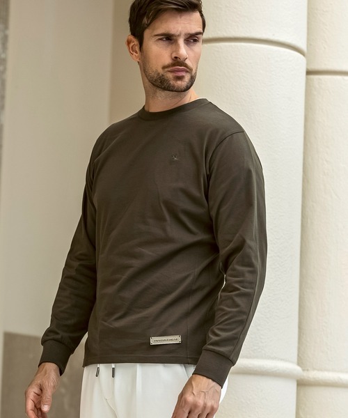 「1PIU1UGUALE3 RELAX 」 長袖Tシャツ M ブラック メンズ_画像7