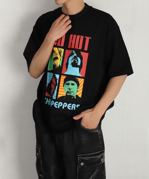 ROCK OFF tシャツ ビッグシルエット × ヘビーウェイト半袖 バンドT