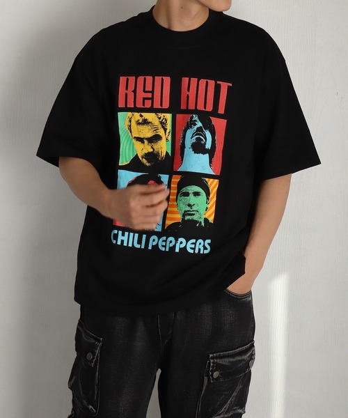 未使用 Babyl Tシャツ Mサイズ ブラック 2017　バンドT ROCK OFF tシャツ ビッグシルエット × ヘビーウェイト半袖 バンドT