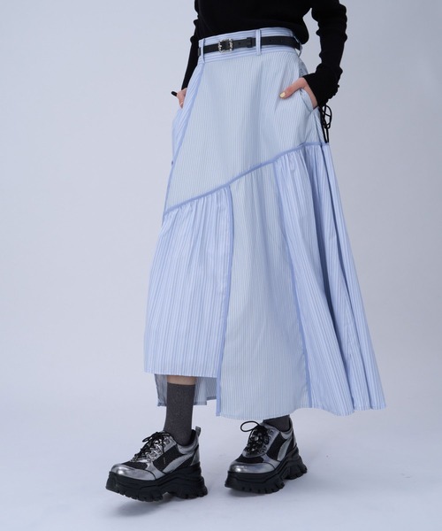 HARE Vague Flowerスカート ハレ 新品未使用 タグ付き HARE（ハレ） スカート パッチワークアソートガラスカート(HARE