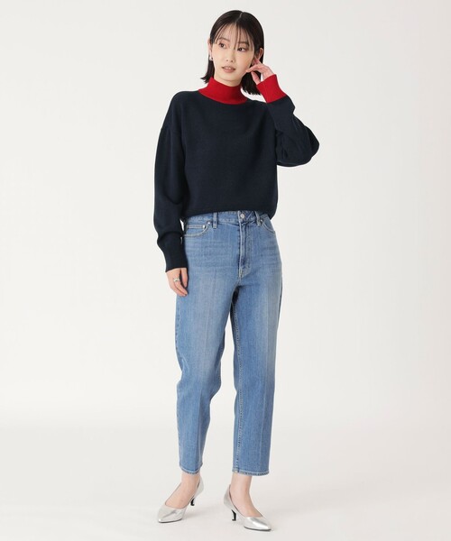 「CAST:」 長袖ニット M オフホワイト レディース_画像3