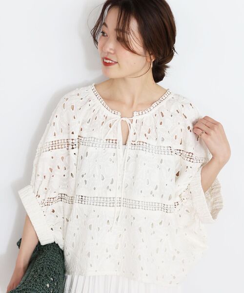 le.coeur blanc（ルクールブラン） ブラウス シャツ TORRAZZO DONNA