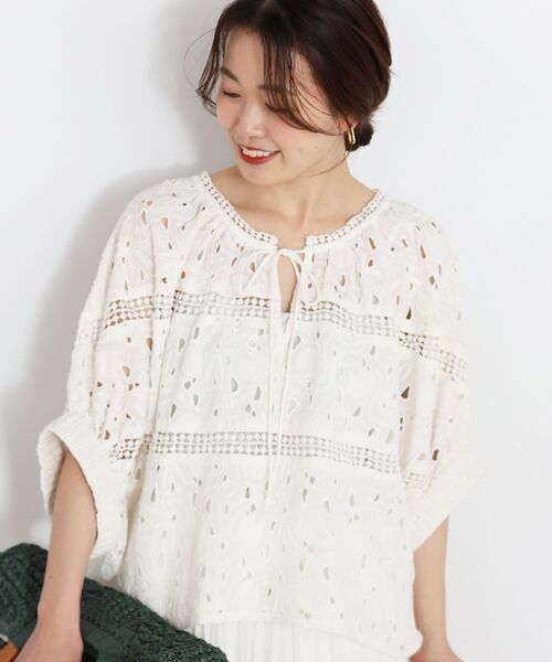 le.coeur blanc（ルクールブラン） ブラウス シャツ TORRAZZO DONNA