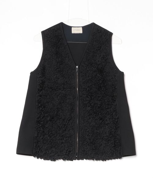 UNITED ARROWS」 ベスト - ブラック レディース BEAUTY＆YOUTH UNITED 