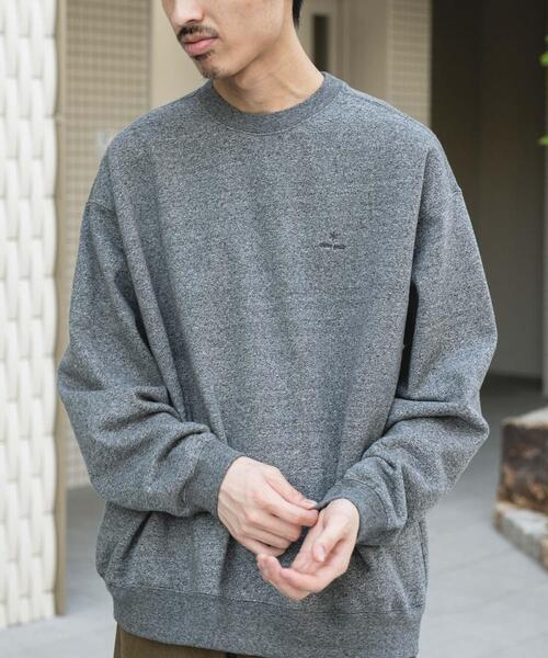 「Snow Peak」 スウェットカットソー X-LARGE ブラック メンズの画像