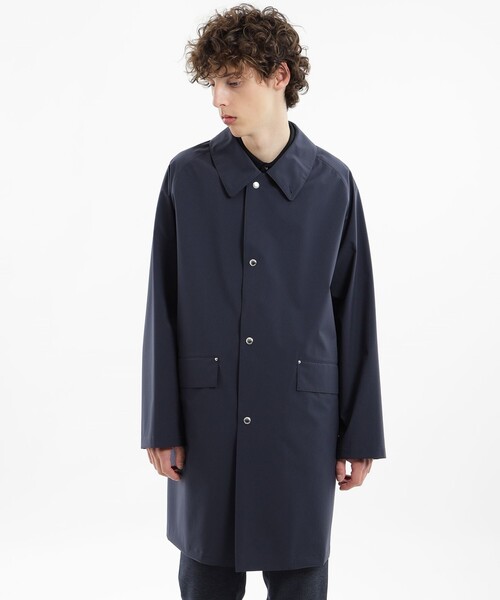 MACKINTOSH PHILOSOPHY ステンカラーコート ネイビー 38 MACKINTOSH PHILOSOPHY（マッキントッシュフィロソフィー） ステン