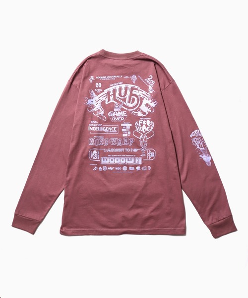 「HUF」 長袖Tシャツ S ライム メンズ_画像3