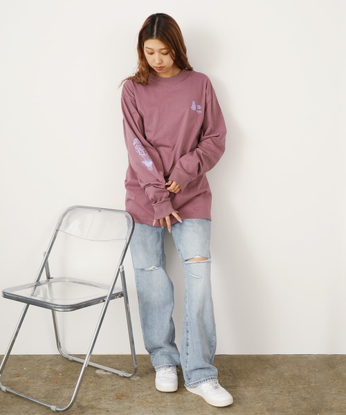 「HUF」 長袖Tシャツ S ライム メンズ_画像7