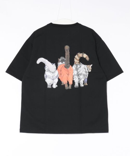 CORISCO（コリスコ） tシャツ スペースアニマル柄TEE(M1) メンズ
