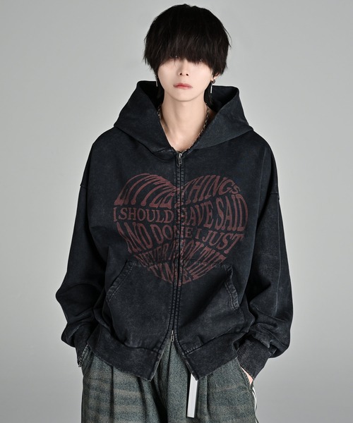 ADRER（アドラー） ジップアップパーカー M ネイビー メンズ