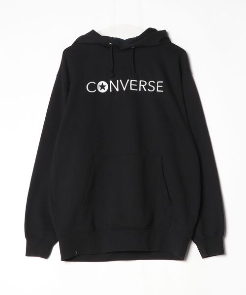 CONVERSE（コンバース） プルオーバーパーカー L ブラック メンズ 