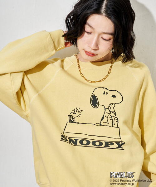 ビンテージ　スヌーピー SNOOPY プリントスウェット FREAK'S STORE（フリークスストア） トレーナー スウェット 「Snoopy