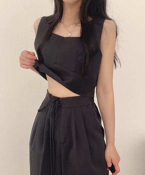 「Girly Doll」 セットアップ FREE グレー レディース_画像5