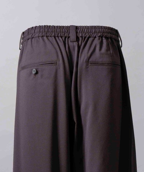 「MAISON SPECIAL」 スラックス 1 ブラック メンズの画像