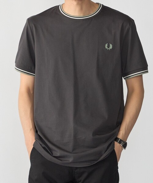 tシャツ FRED PERRY: M1588V_TWIN TIPPED メンズ