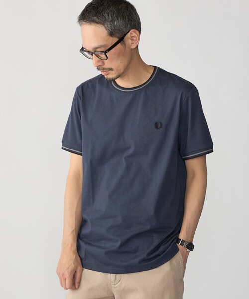SHIPS（シップス） tシャツ FRED PERRY: M1588V_TWIN TIPPED メンズ