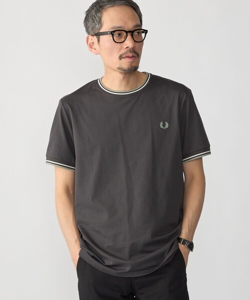 SHIPS（シップス） tシャツ FRED PERRY: M1588V_TWIN TIPPED メンズ