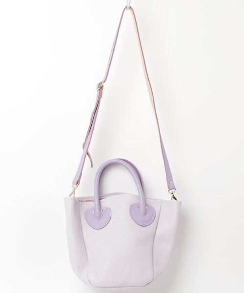 「YOUNG\u0026OLSEN The DRYGOODS STORE」 2WAYバッグ - パープル レディースの画像