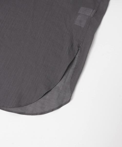 ブラウス シャツ 「WEB/一部店舗限定カラー」ラミーコットンビックシャツ レディースの画像