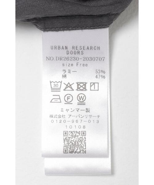 ブラウス シャツ 「WEB/一部店舗限定カラー」ラミーコットンビックシャツ レディースの画像