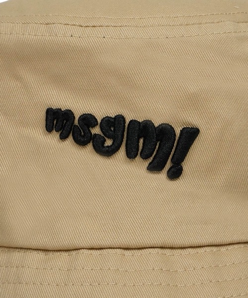 帽子 ハット MSGM KIDS msgm! エンブロイダリーバケットハット キッズ 子供 男の子 女の子の画像