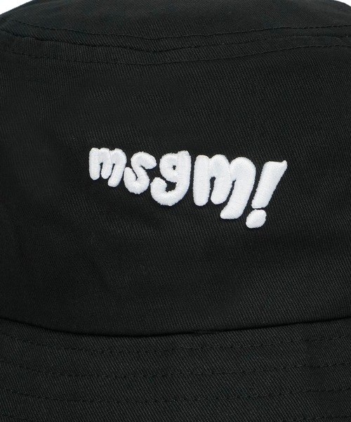 帽子 ハット MSGM KIDS msgm! エンブロイダリーバケットハット キッズ 子供 男の子 女の子の画像