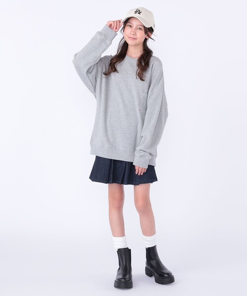 「SHIPS」 「KIDS」スウェットカットソー 140 ベージュ キッズ_画像5