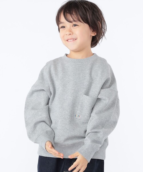 「SHIPS」 「KIDS」スウェットカットソー 140 ベージュ キッズ_画像9