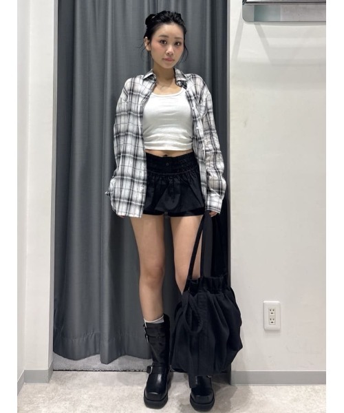 SLY（スライ） ショルダーバッグ バッグ SW GATHER RIBBON BAG