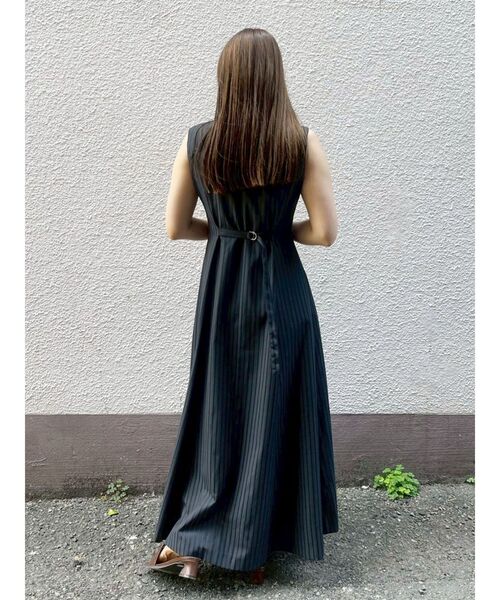 LAGUNAMOON（ラグナムーン） ワンピース フロントZIPミックスカラー