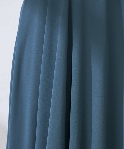 ワンピース 「結婚式/お呼ばれに」レースドッキングワンピースの画像