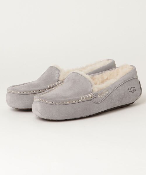 「UGG」 モカシンシューズ 25.0cm ブラウン レディース_画像4