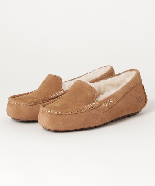 「UGG」 モカシンシューズ 25.0cm ブラウン レディース_画像5