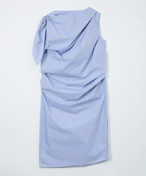 ワンピース 「leinwande」26SS新作 Tucked Ribbon Dressの画像