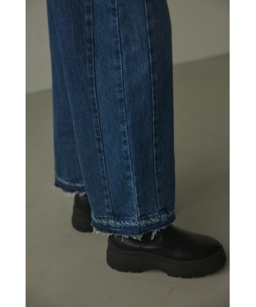「BLACK BY MOUSSY」 デニムパンツ 24inch ブルー レディース_画像7