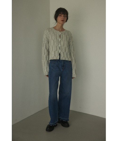 「BLACK BY MOUSSY」 デニムパンツ 24inch ブルー レディース_画像8