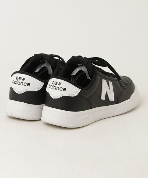 「New Balance」 ローカットスニーカー 24.5cm ブラック メンズ_画像2