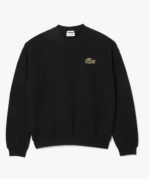 「LACOSTE」 スウェットカットソー X-SMALL ブラック メンズ_画像5