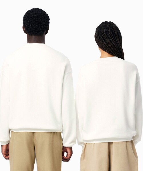 「LACOSTE」 スウェットカットソー X-SMALL ブラック メンズ_画像8