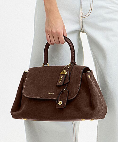 【COACH】美品⭐︎コーチ⭐︎ハンドバッグ⭐︎ショルダーバッグ COACH（コーチ） ショルダーバッグ バッグ スラウチー ローグ トップ