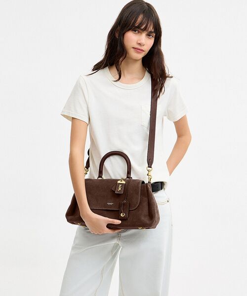 COACH（コーチ） ショルダーバッグ バッグ スラウチー ローグ トップ