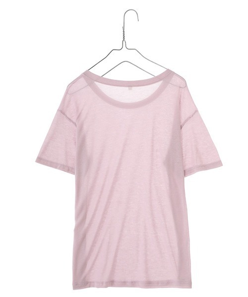 「BASERANGE」 半袖Tシャツ X-SMALL イエロー系その他 レディース_画像2
