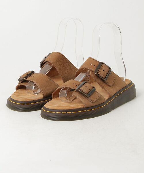 ドクターマーチン スライドサンダル UK8 Dr.Martens（ドクターマーチン） サンダル UK8 ブラウン メンズ